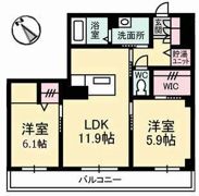 グランベレオ川口の間取り画像