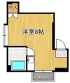 コーポラス旭の間取り画像