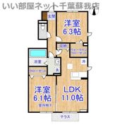 パーク・レジーナ ABの間取り画像