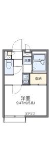 レオパレスヤングヴィラ坂上の間取り画像