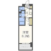 セレニテ心斎橋グランデの間取り画像