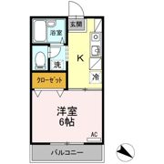 アネックス大和 A棟の間取り画像