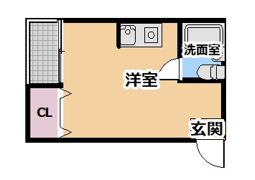 ラパンジール勝山の間取り画像