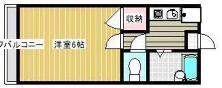キャステルIIN棟の間取り画像
