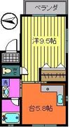 鳴門ポートサイドハイツの間取り画像