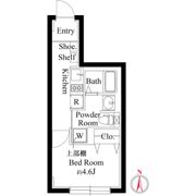 エクサム高円寺の間取り画像