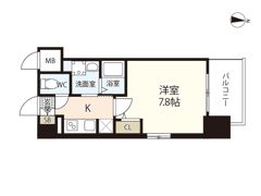 S－RESIDENCE国泰寺町一丁目の間取り画像
