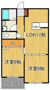 キミエ学研都市レジデンスの間取り画像