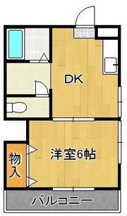 シャトレ片野の間取り画像