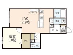 Wisteria courtの間取り画像