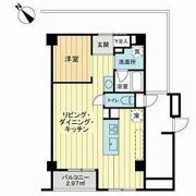 ライオンズマンション大井の間取り画像