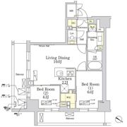 THE CLASS MINAMIAZABUの間取り画像