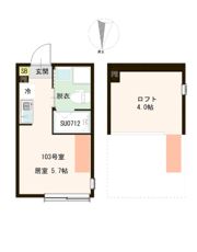 ハーモニーテラス貫井Ⅲの間取り画像