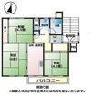 丸子南団地4号棟の間取り画像