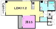 Mayfair南市駅Premiumの間取り画像