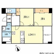 レスプロンディールの間取り画像