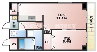 ノーウェジアンウッド石山寺の間取り画像