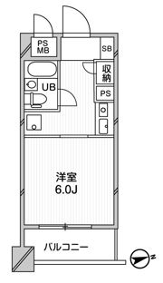 CASSIA南浦和の間取り画像