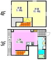 ピュアハイツの間取り画像