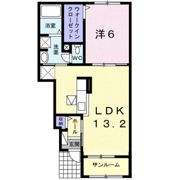グランデ・ソーレ Kの間取り画像