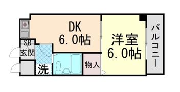 マンドヒル千里の間取り画像