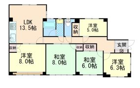 カーサ六甲の間取り画像