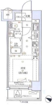 LUMEED横浜阪東橋の間取り画像
