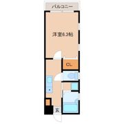 フェビタ国立の間取り画像