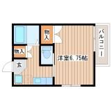 ロイヤルパインAの間取り画像