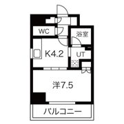 ラフルール連坊の間取り画像