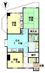 サンハイツ成増の間取り画像