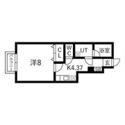ポミエ平成の間取り画像