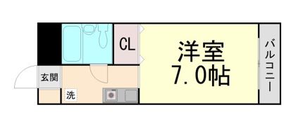 レジデンス英の間取り画像