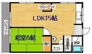中村ハイツの間取り画像