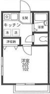 ドミール六浦東の間取り画像