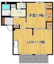 トルー・ハートの間取り画像
