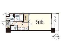 レジデンスカープ南中央町の間取り画像