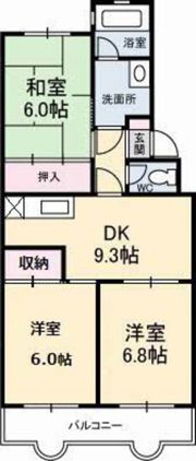 第2キクスイビルの間取り画像