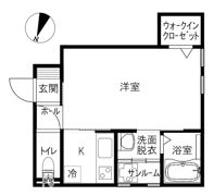 アンレーヴの間取り画像