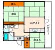 山田池住宅第12棟の間取り画像