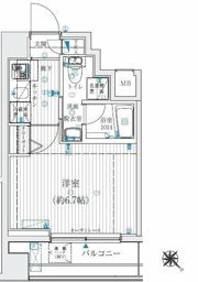 リライア吉野町の間取り画像
