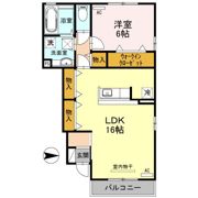 グリーン ノエル B棟の間取り画像