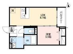 robot home 一之江(ロボットホーム イチノエ)の間取り画像