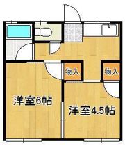コーポミニの間取り画像