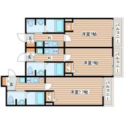 akala福田町の間取り画像