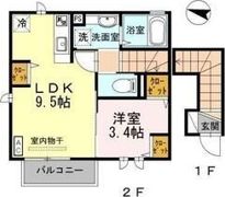 カーサ コモドⅣの間取り画像