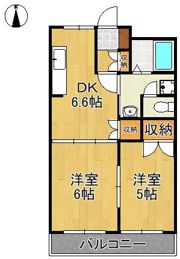 グローリアス行橋の間取り画像