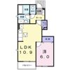 エレンシア Bの間取り画像