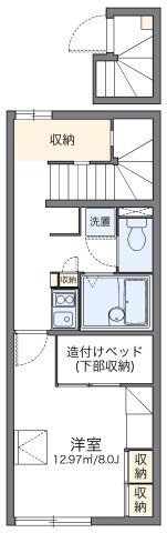レオパレスプレミアム コートⅠの間取り画像