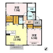 ロートガーデン Eの間取り画像
